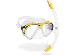 CRESSI | MATRIX + GAMMA COMBO | CLEAR/YELLOW