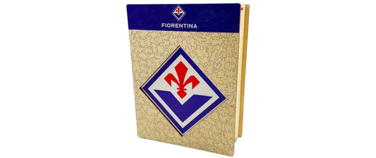 Iconic Puzzle | ACF Fiorentina - Logo | Holz Puzzle Grösse S (150 Teile)