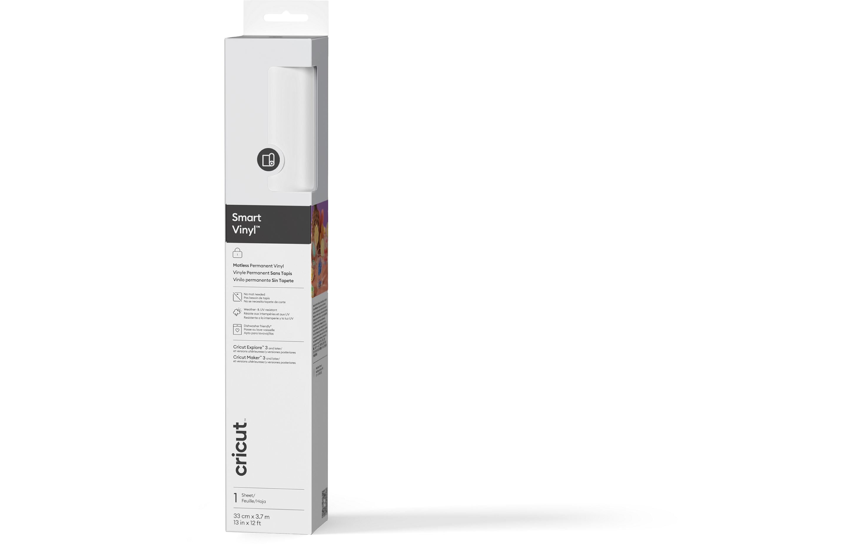 Cricut Vinylfolie Smart Permanent Weiss