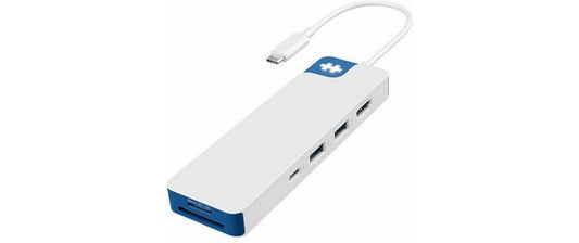 HyperDrive Flex 8 Port USB-C Hub (Blue)