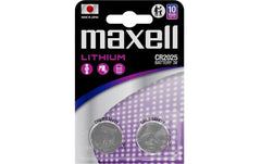 Maxell Europe LTD., Knopfzelle CR2025 , 2 S