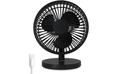 Tischventilator kabellos, anthrazit