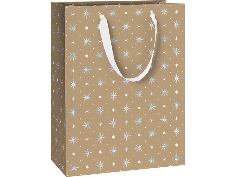 Stewo | Geschenktasche Zidonia | 23x13x30cm, gold