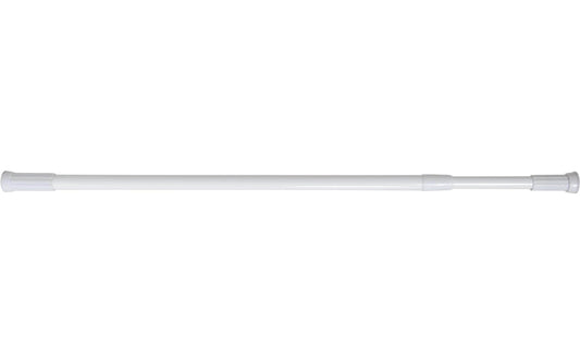 MSV, Duschvorhangstange 70 - 120 cm, Weiss