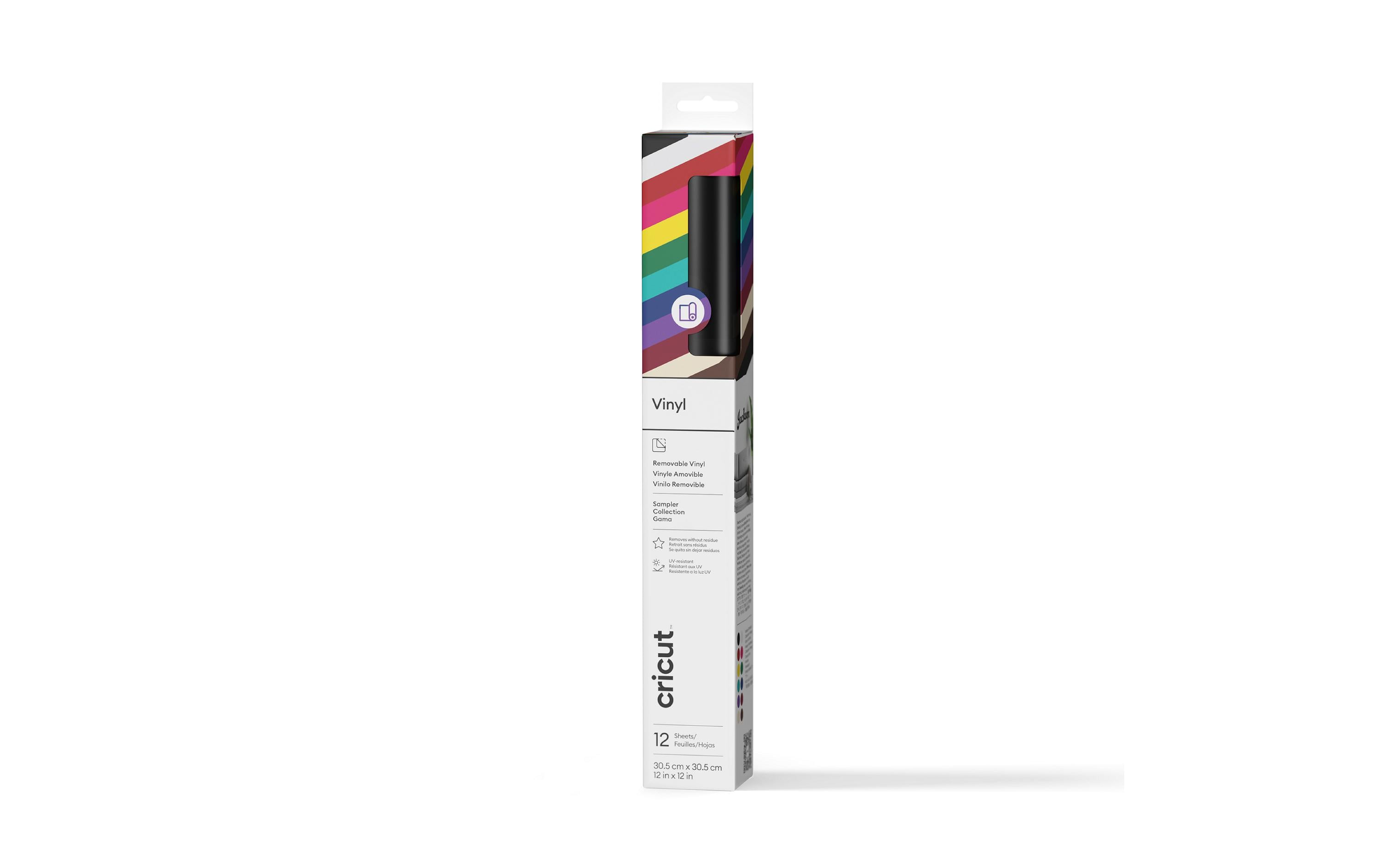 Cricut Vinylfolie wiederablösbar Musterpack