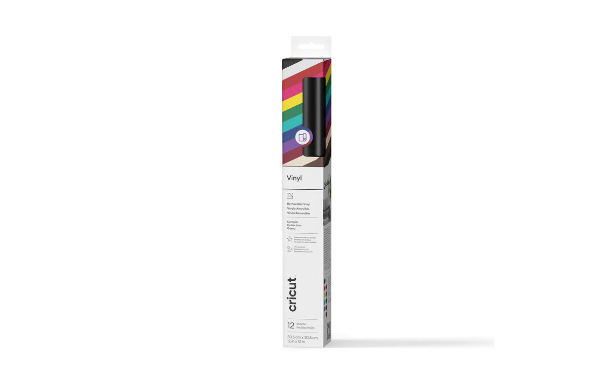 Cricut Vinylfolie wiederablösbar Musterpack