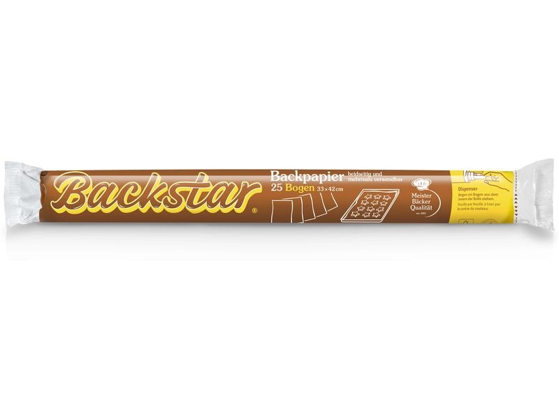 Backstar | Bogen 25 Stück | 33 x 42 cm