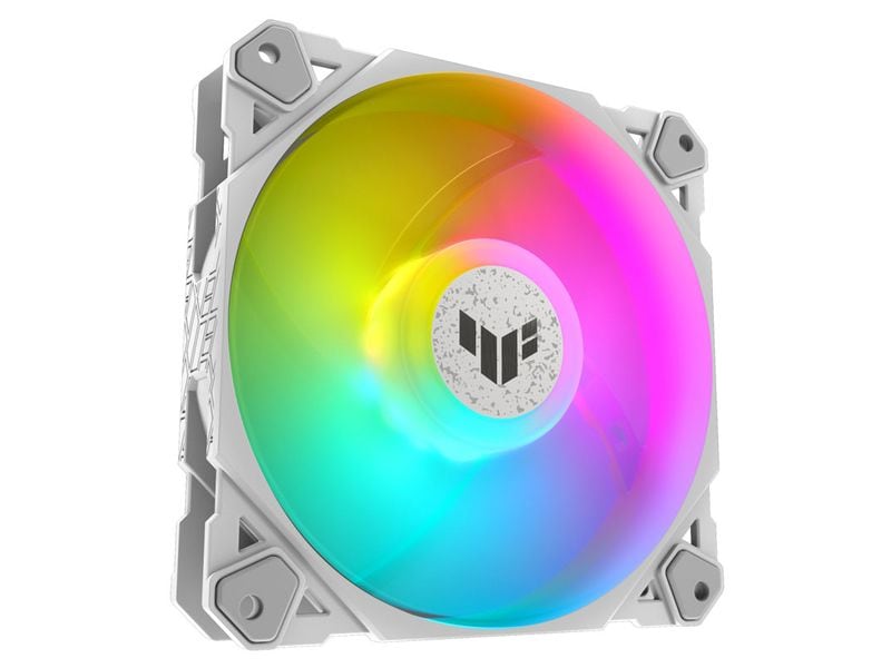 ASUS | TUF GAMING TF120 FAN ARGB WHT | 120x120x25mm, PWM, 1900rpm, max. 29 dB