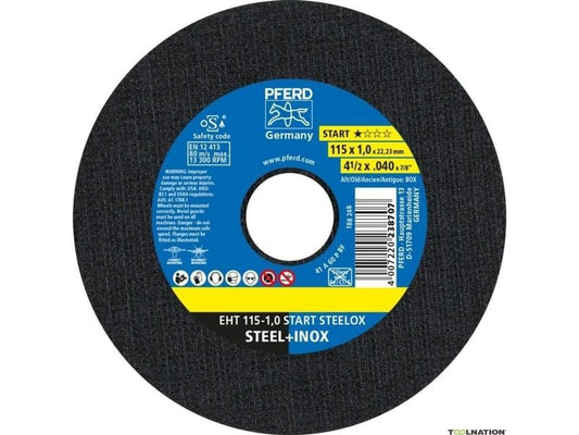 Pferd | Trennscheiben START | EHT 115-1,0 START STEELOX (TIN 10)