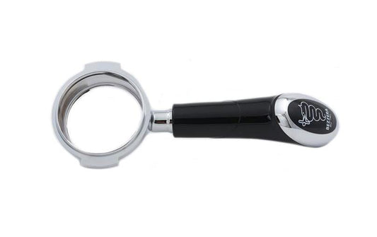 Bezzera Siebtraeger bodenlos mit Logo