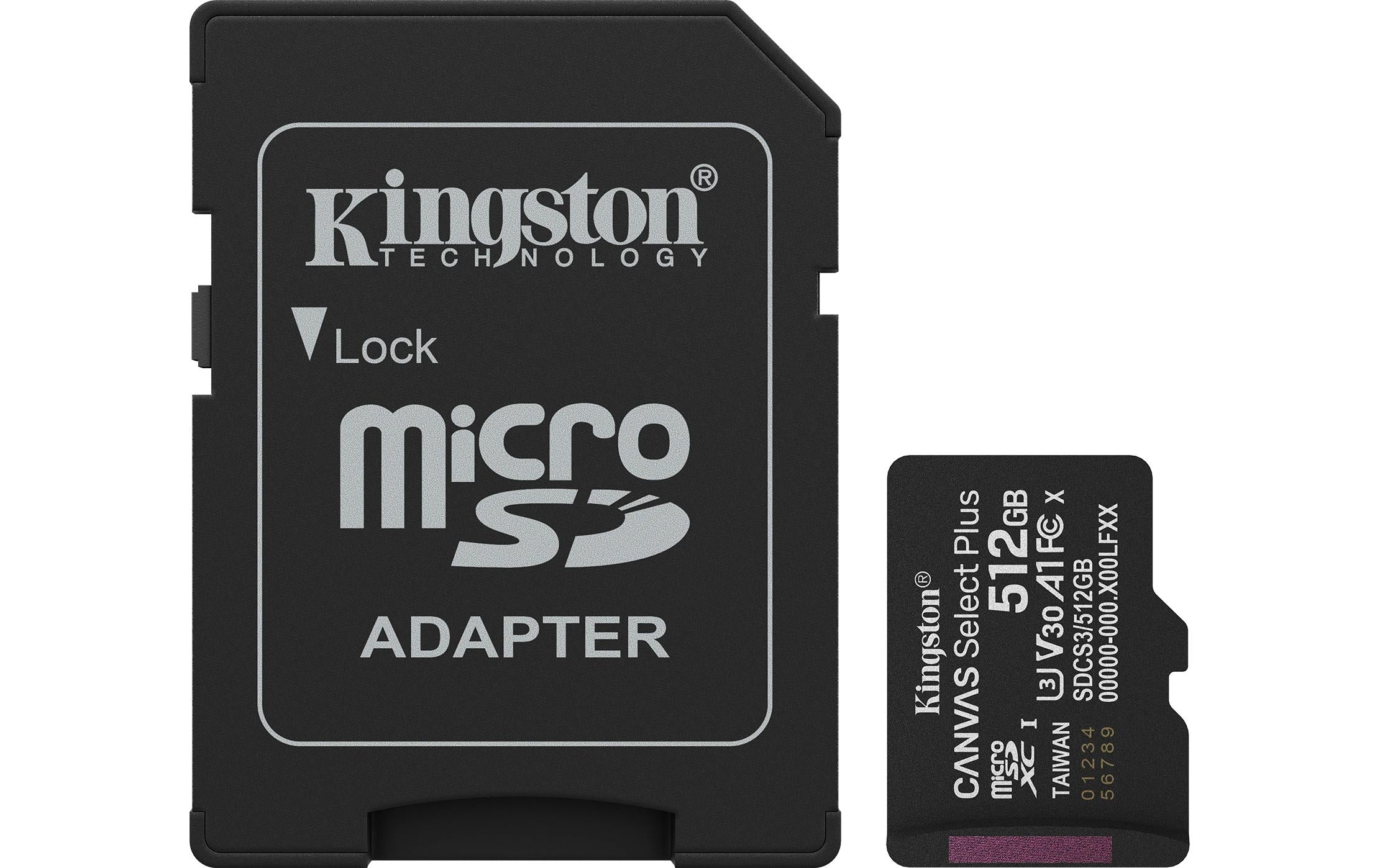 Canvas Select Plus microSDXC Card 512GB G3