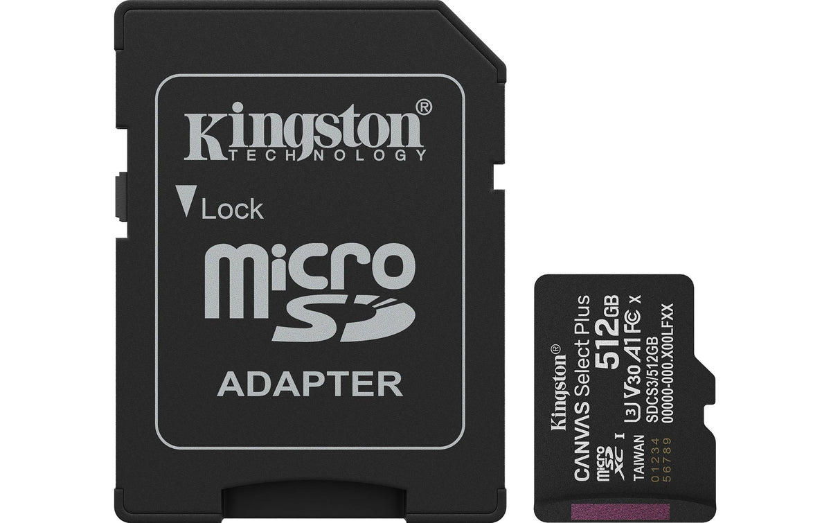 Canvas Select Plus microSDXC Card 512GB G3