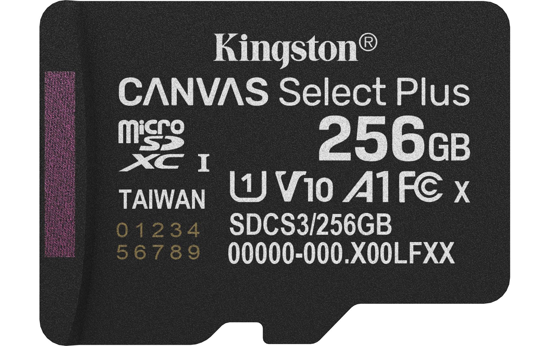 Canvas Select Plus microSDXC Card 256GB G3