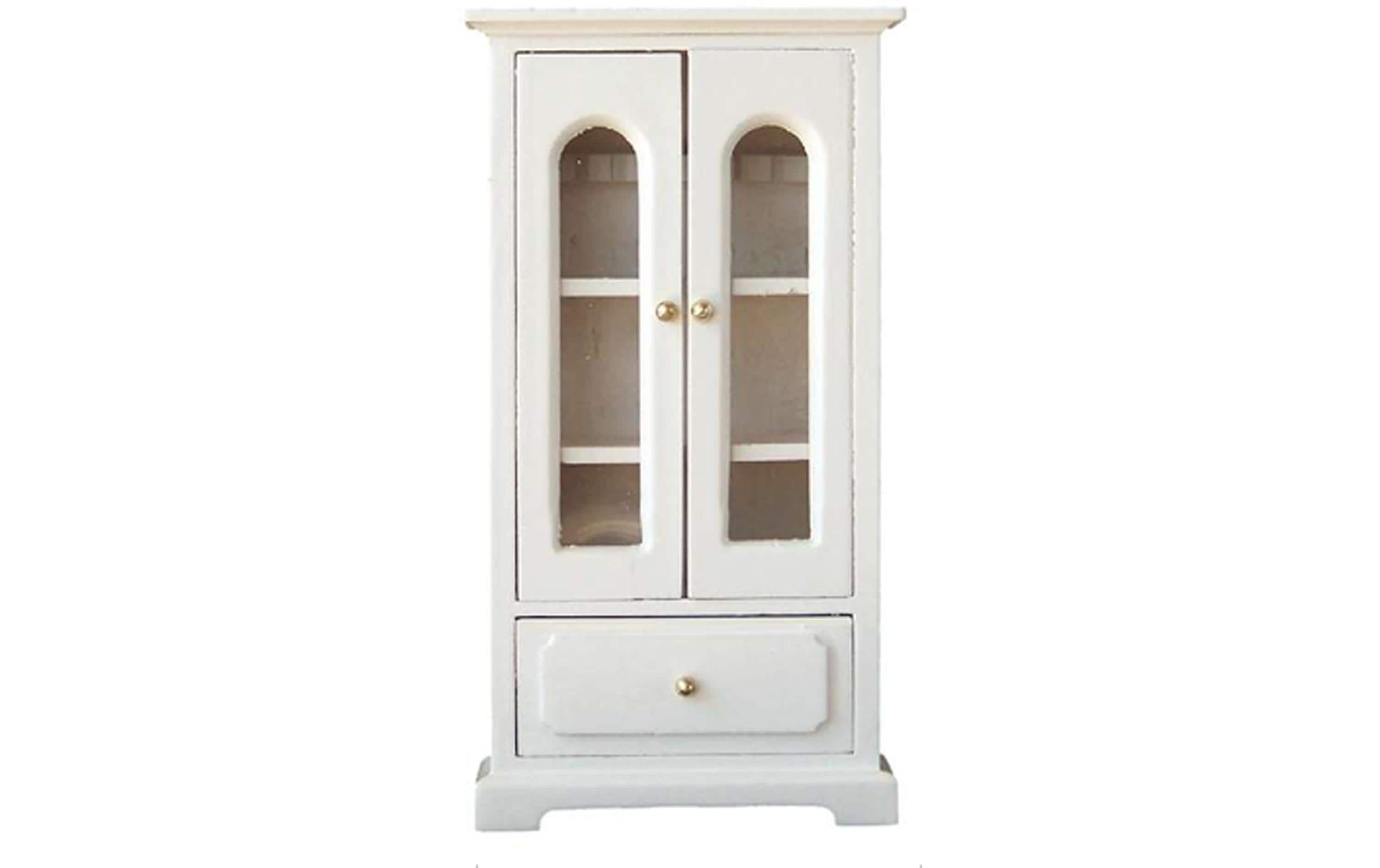 Bottsa Mini-Figur Bücherschrank, weiss