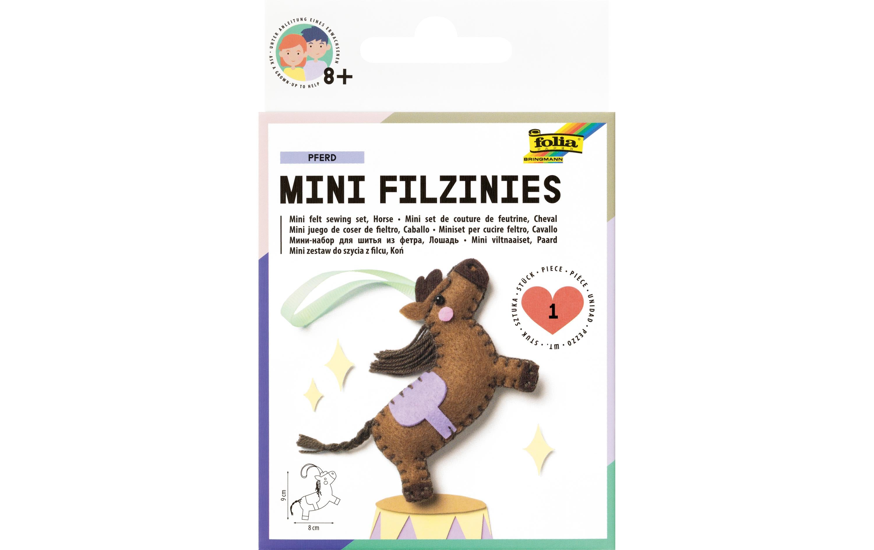 Folia Bastelset Filzinies Pferd