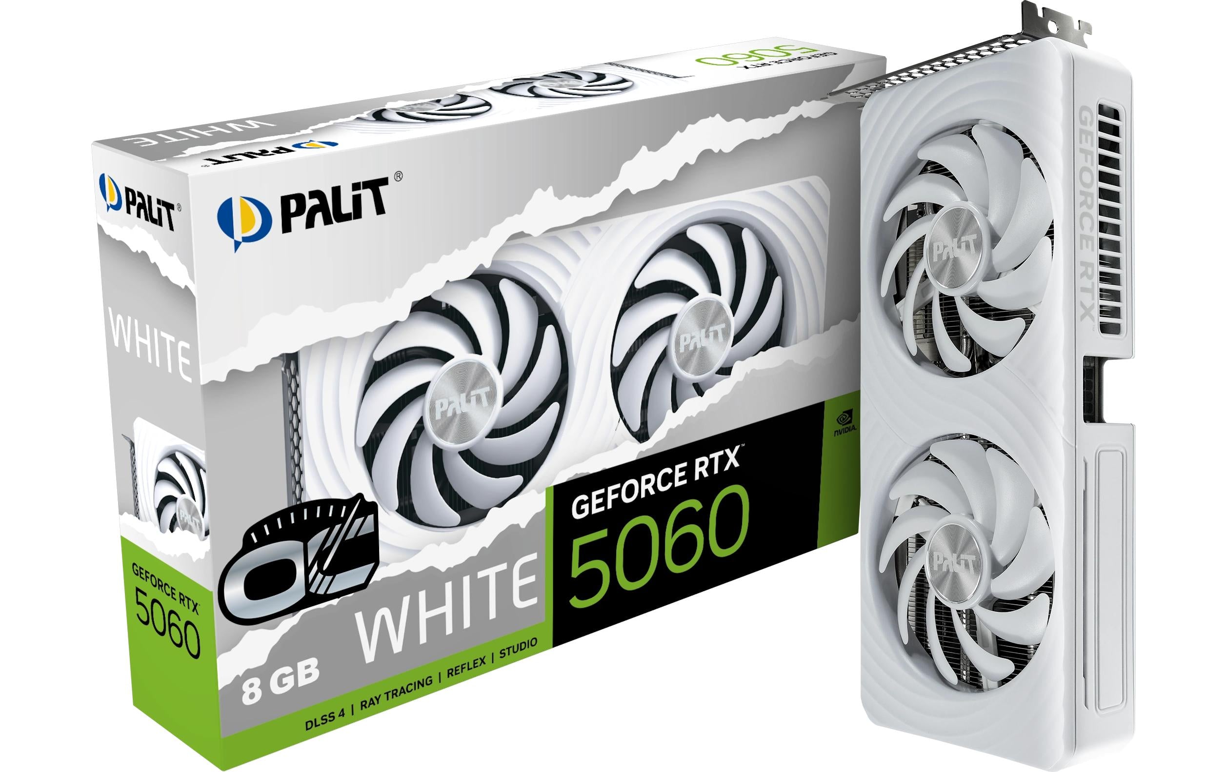 Palit RTX5060 WHITE OC 8GB GDDR7 