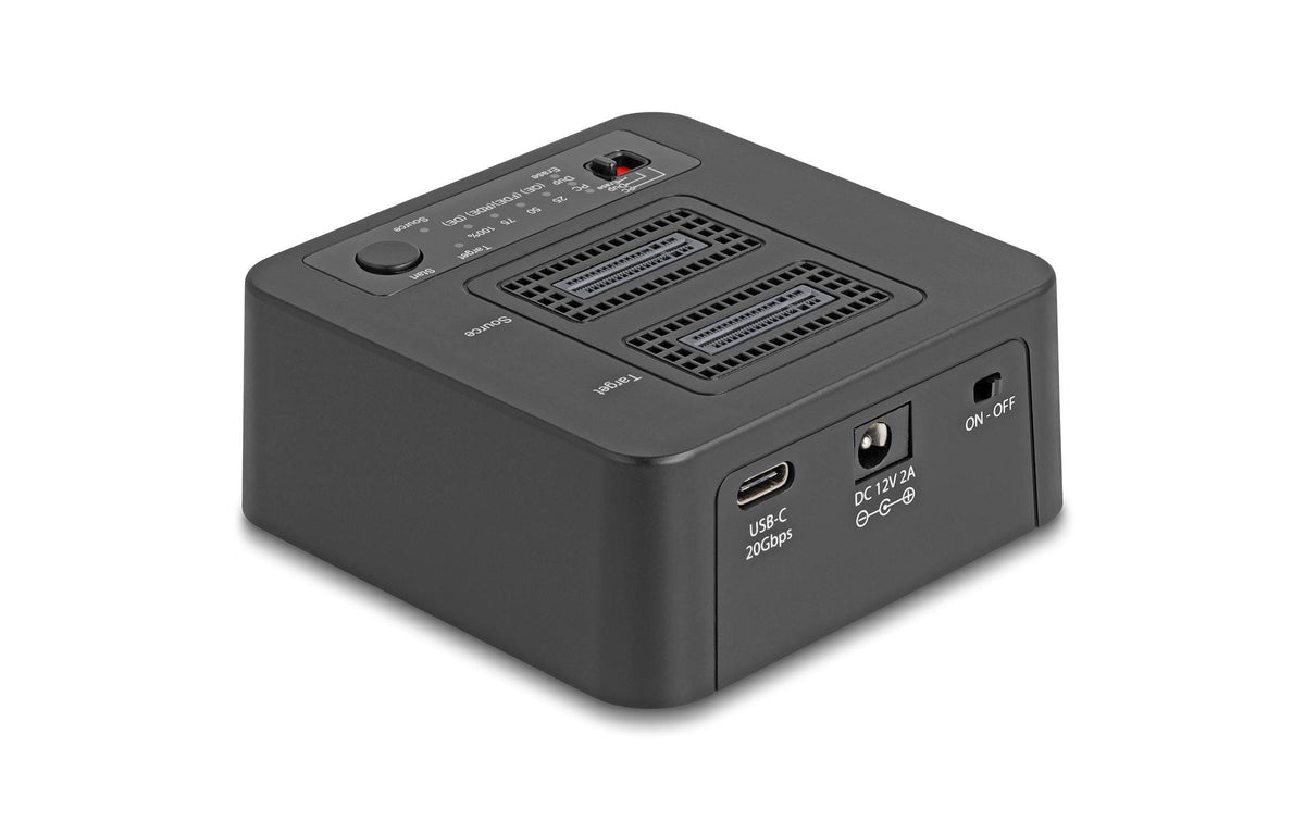 Delock M.2 Dockingstation für 2x M.2 NVMe