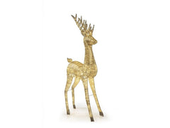 STT | LED Gold reindeer 180 | 225LED ww, 82x37x180cm