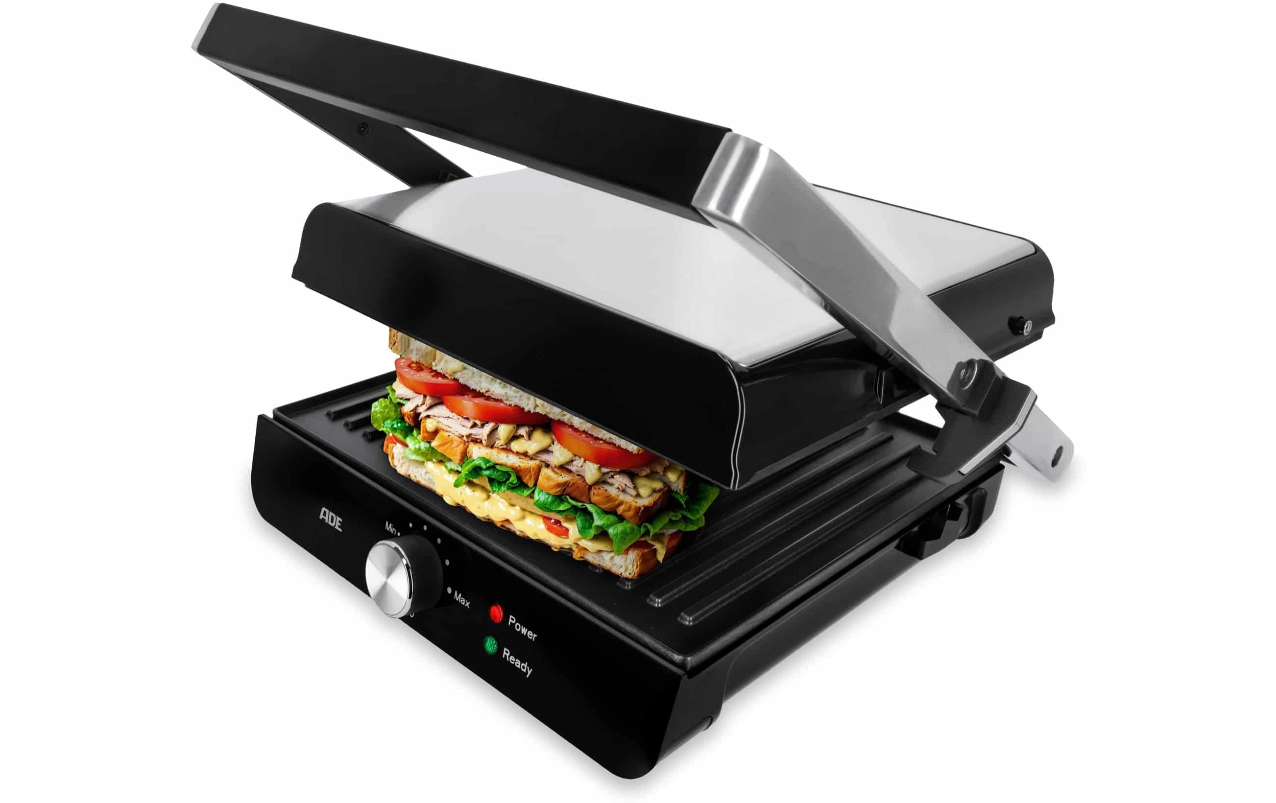 Kontaktgrill, 180° aufklappbar