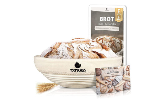 Exitoso Gärkörbchen Brot Garkorb Rund