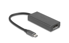 Delock | USB-C Adapter zu HDMI/DP 8K, Combo | mit HDR Funktion Aluminium