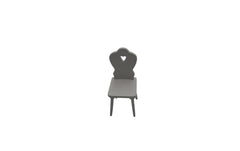 Bottsa Mini-Figur Stuhl mit Herz weiss