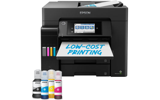 Epson | Ecotank ET-5855 schwarz | A4, Wi-Fi, LAN, USB