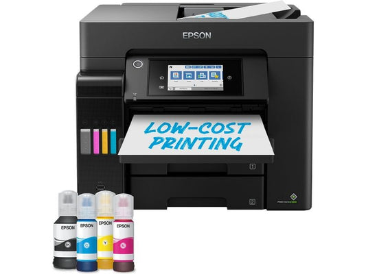 Epson | Ecotank ET-5855 schwarz | A4, Wi-Fi, LAN, USB