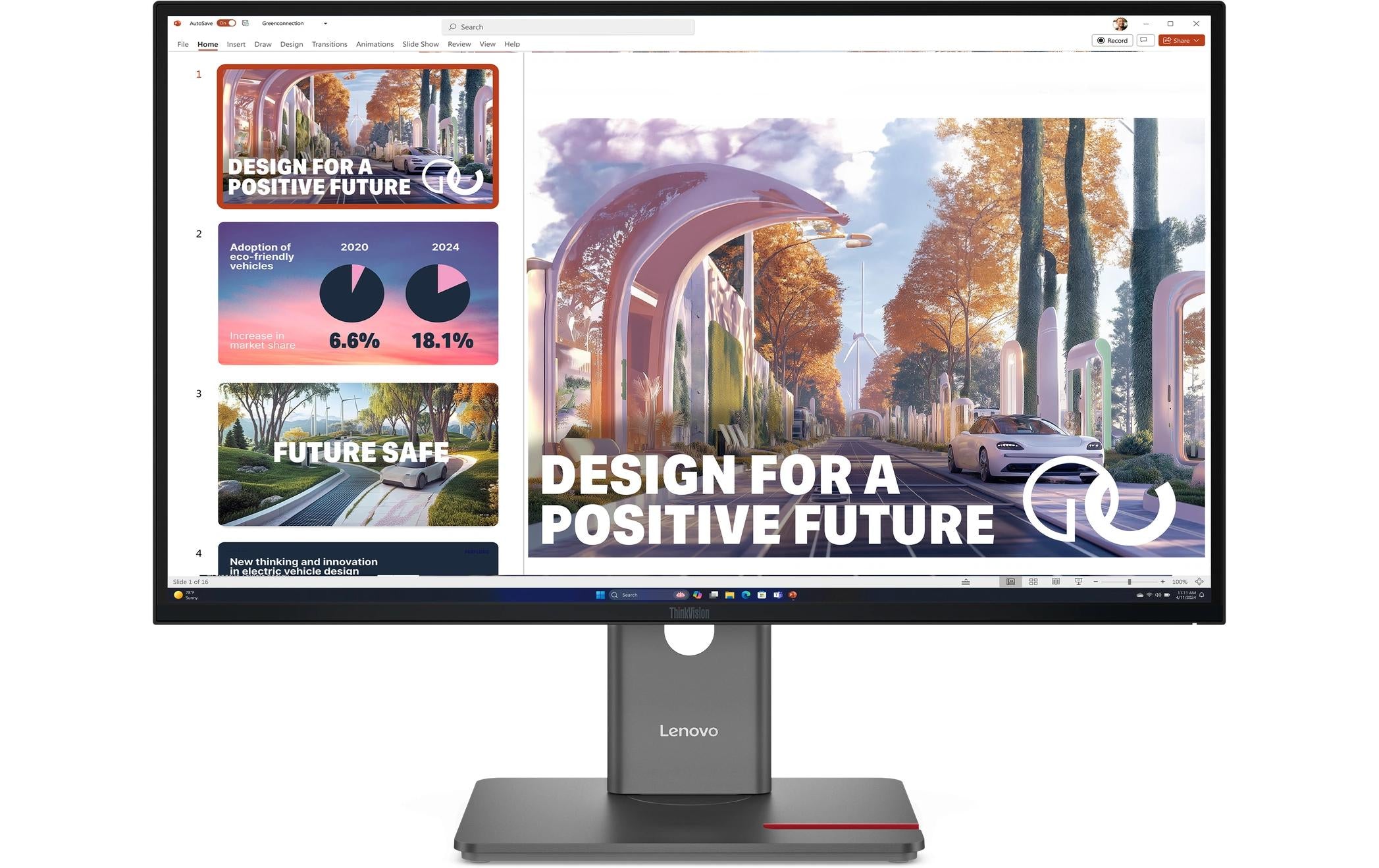 Lenovo TV P27qd-40, 27, 16:9, 2560x1440