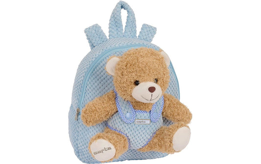 Safta Kinderrucksack mit Teddy blau 4.65 l