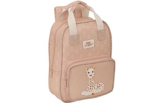 Safta Kinderrucksack Sophie la Girafe braun