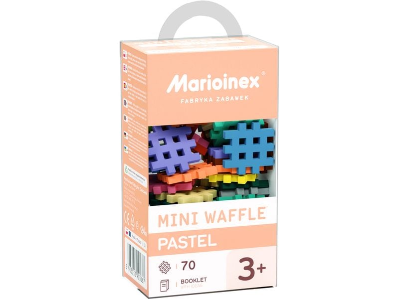 Max Bersinger | Marioinex Mini Waffle Pastell 70 Teile | Alter: 3+