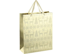 EGLO | Geschenktasche Winter Isumi | L 260, B 100, H 320, Gold