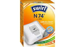 Swirl | Staubfilterbeutel N 74 4 Stück | AirSpace Technology
