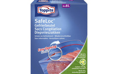 Toppits Doppelverschluss-Gefrierbeutel