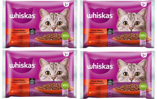 Whiskas, Nassfutter Klassische Auswahl in S