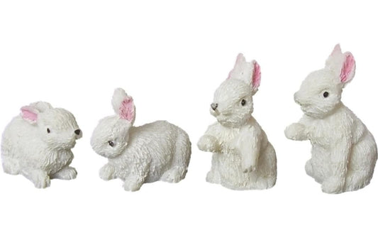 Bottsa Mini-Figur Zwerg-Hasen weiss