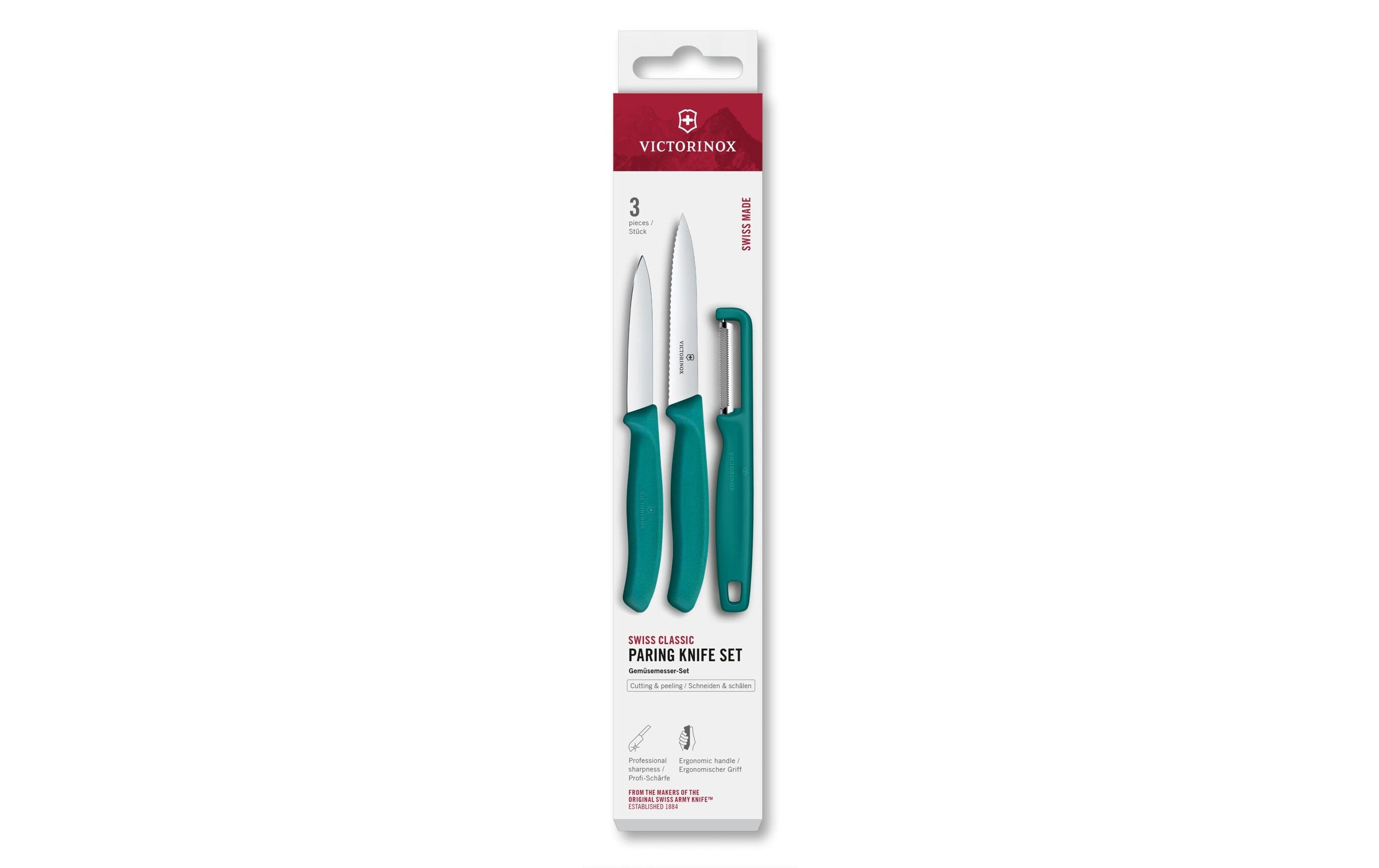 Victorinox, Messer-Set Swiss Classic, Grün