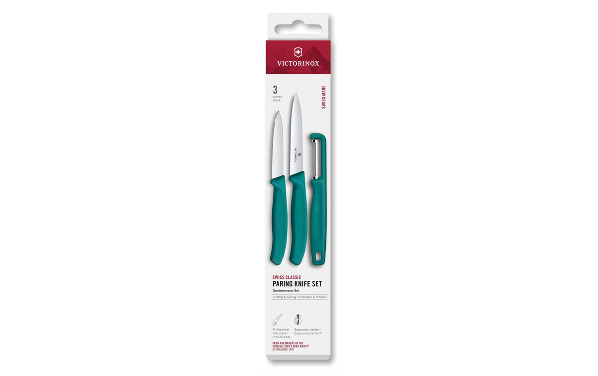 Victorinox, Messer-Set Swiss Classic, Grün