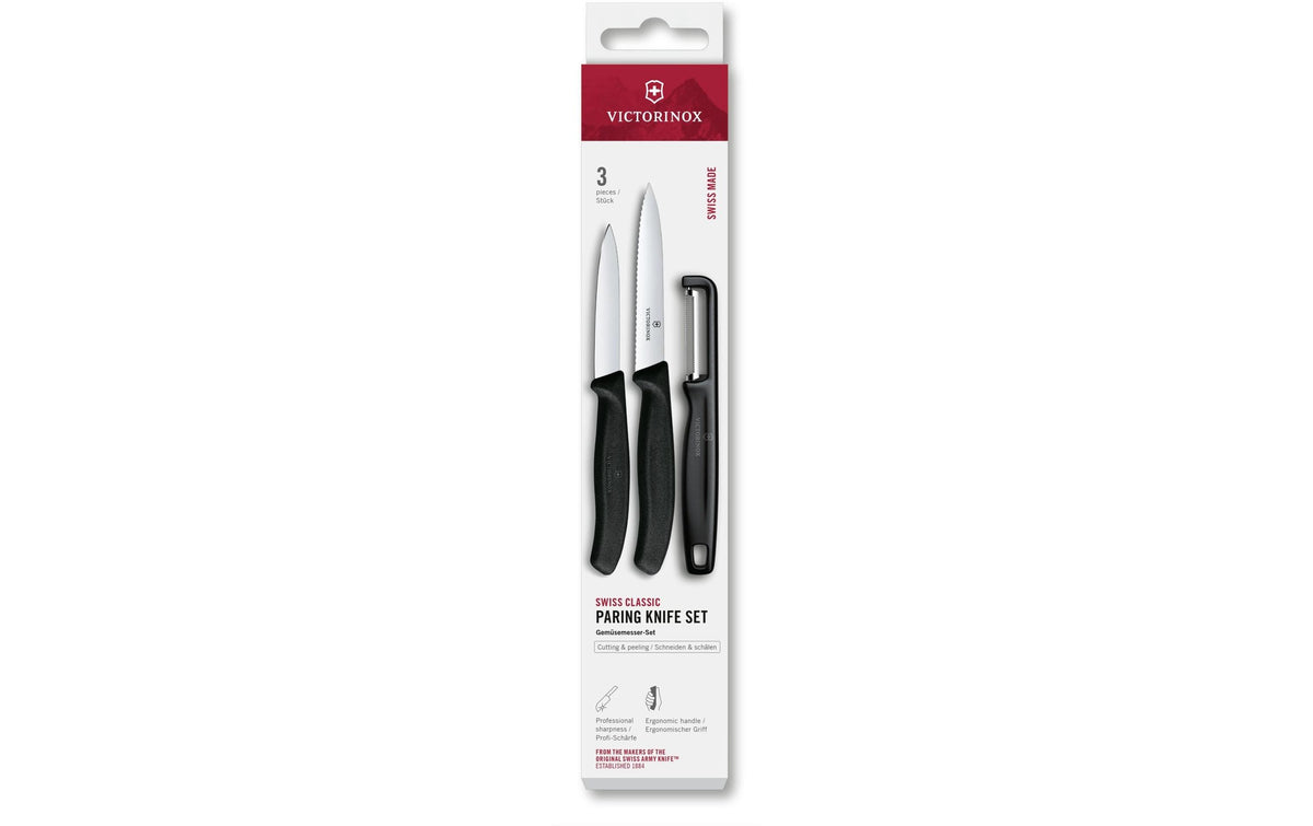 Victorinox, Messer-Set Swiss Classic, Schwa