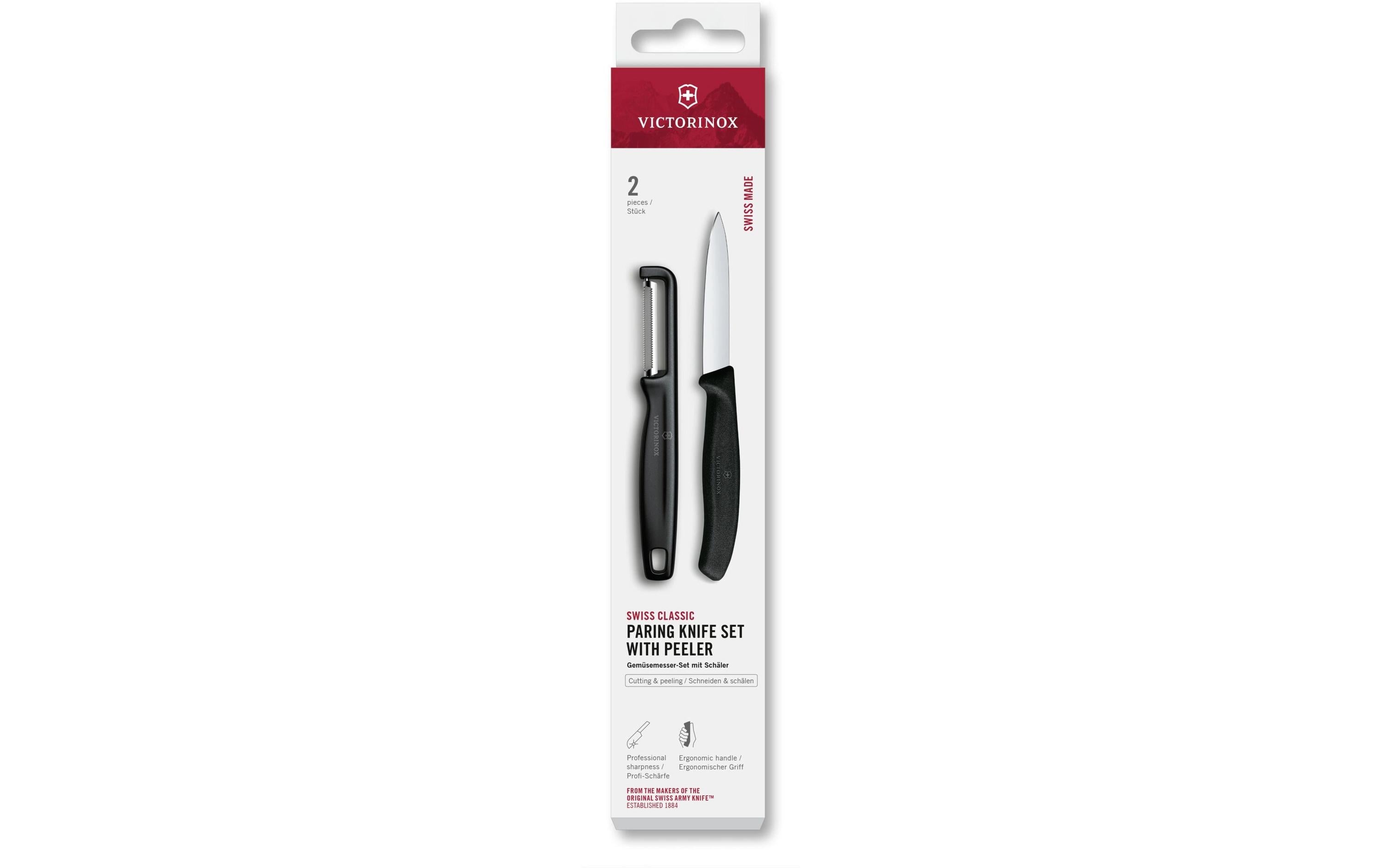 Victorinox, Messer-Set Swiss Classic, Schwa