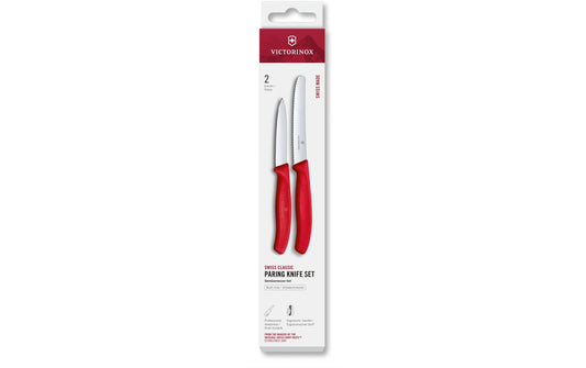 Victorinox Classic Gemüsemesser Set rot