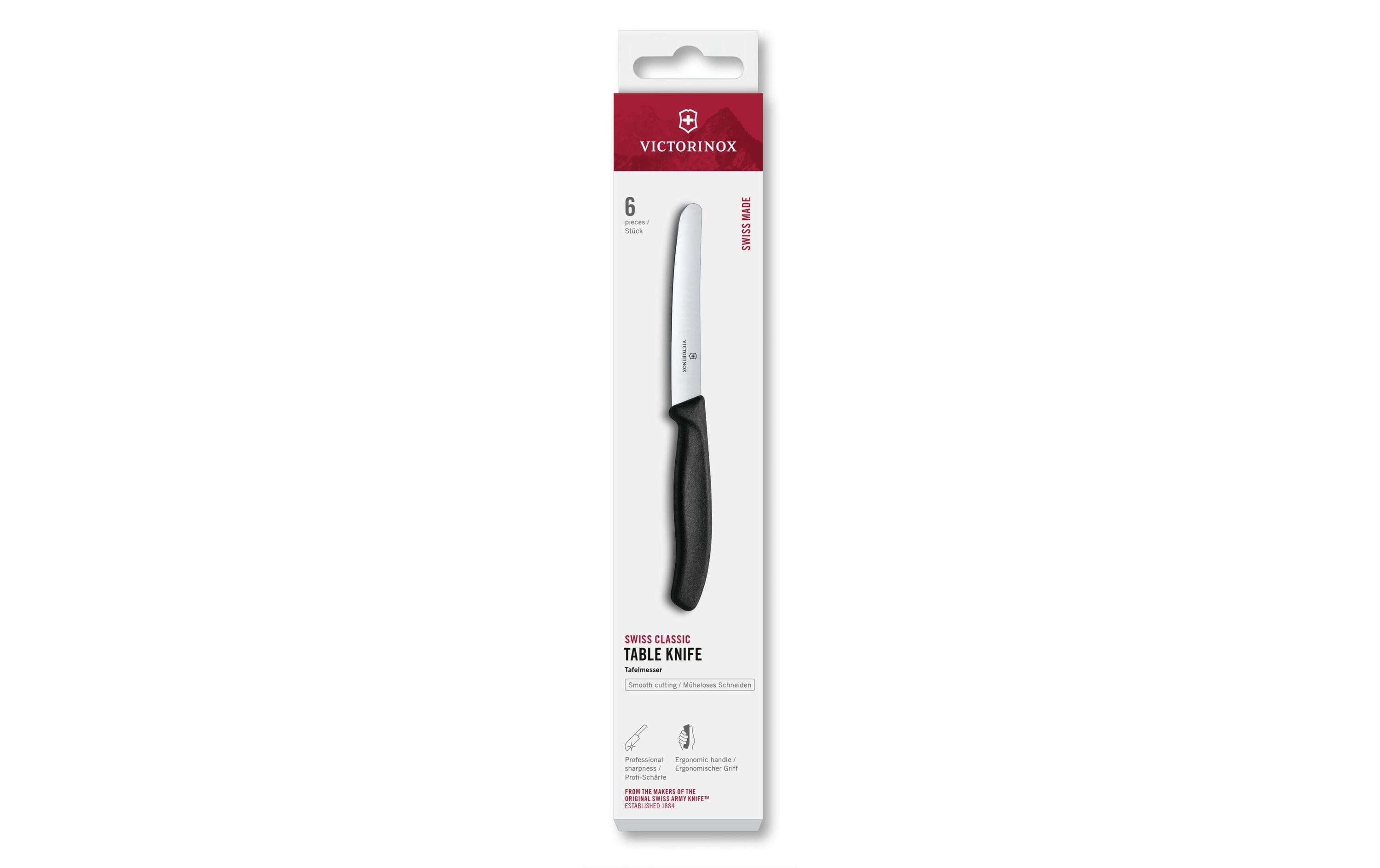 Victorinox Classic Tafelmesser 11cm schwarz