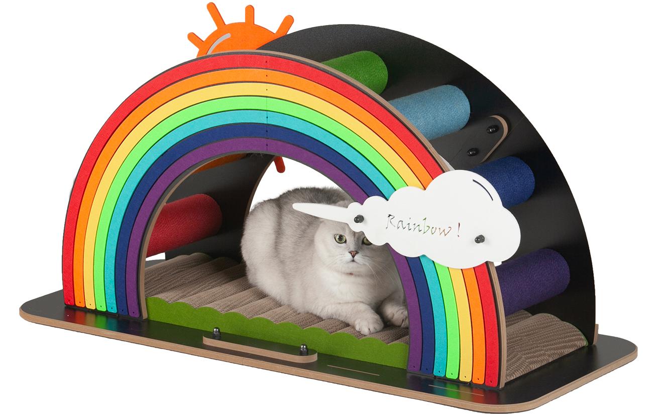 CanadianCat Katzenspielplatz Rainbow