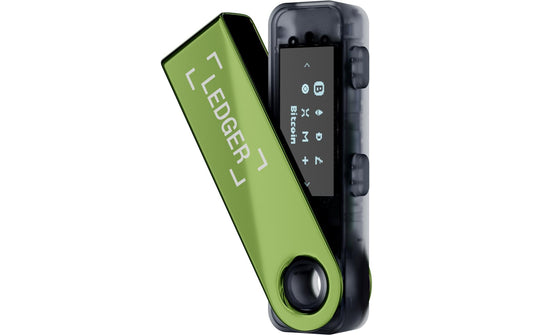 Ledger | Nano S Plus - Oxidante Green | Hardware Crypto Wallet