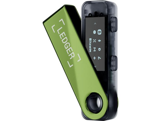 Ledger | Nano S Plus - Oxidante Green | Hardware Crypto Wallet