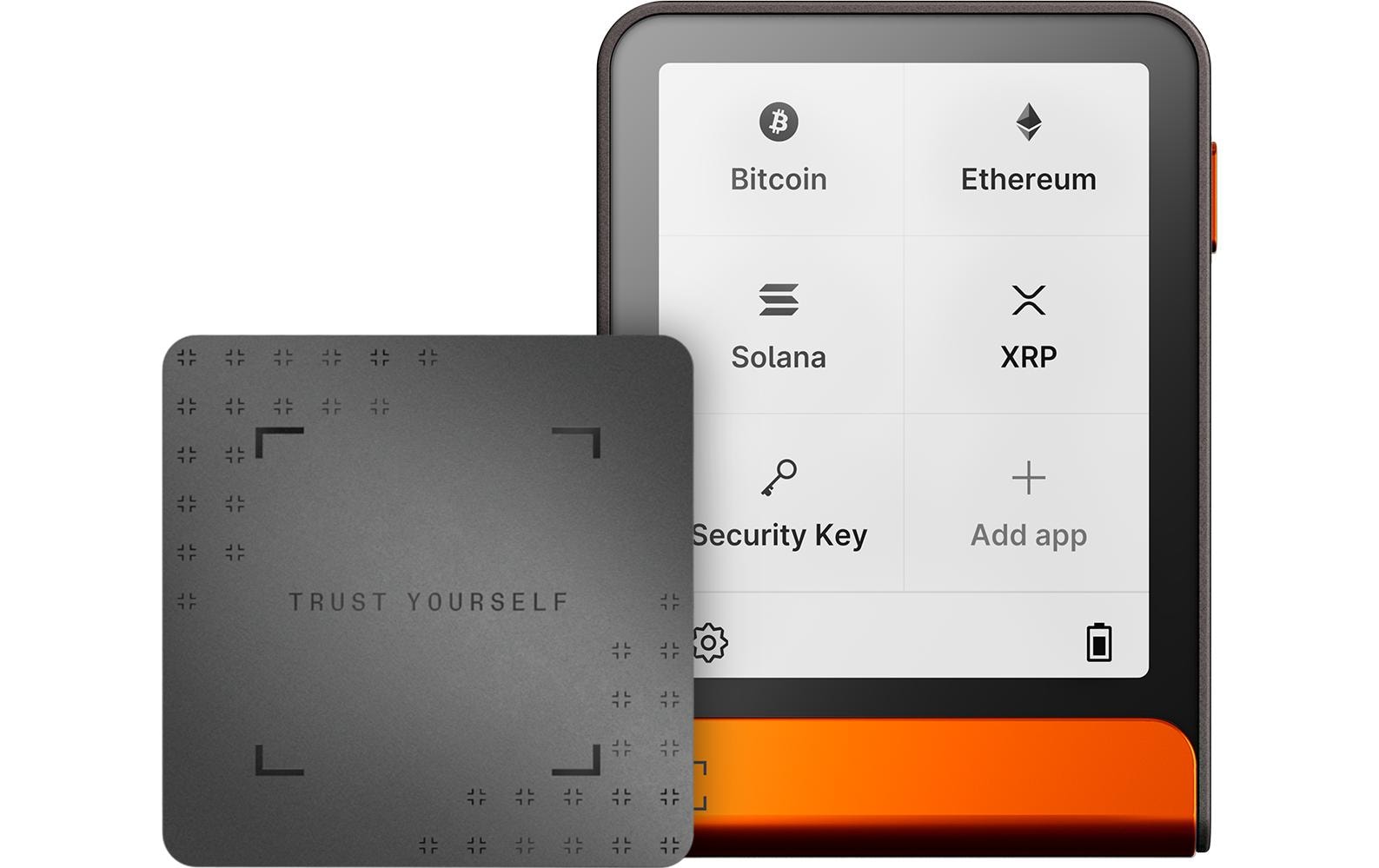 Ledger Flex Orange inkl. Recovery Key
