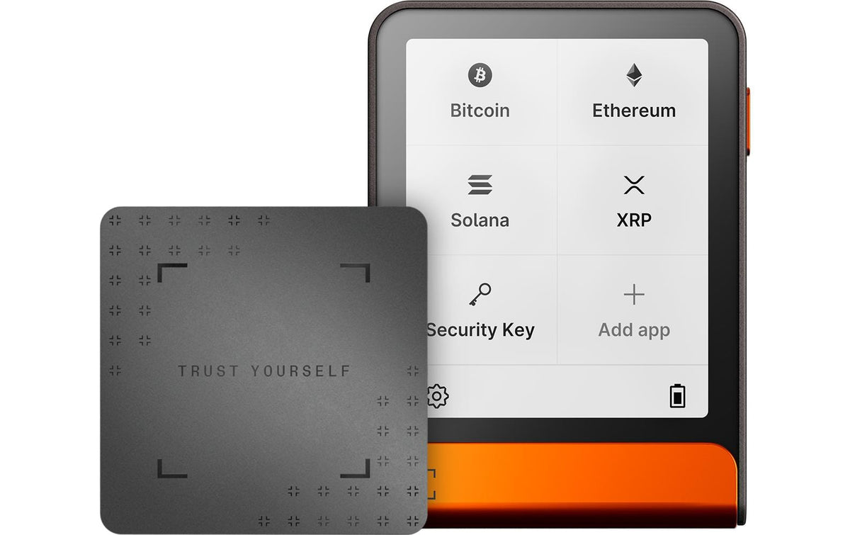 Ledger Flex Orange inkl. Recovery Key