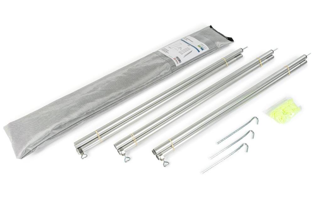 Aluminium-Aufstellstab - 3er Set