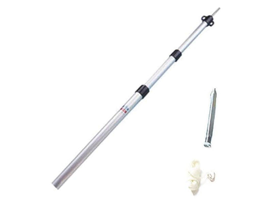 VanShower | Aufstellstange Set | 1 Stange95-230cm, mit Heringe und Zeltleine